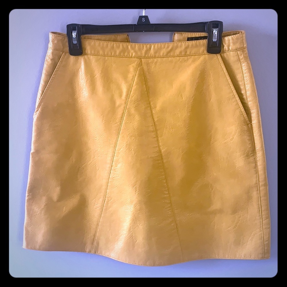 Mustard Yellow Skirt